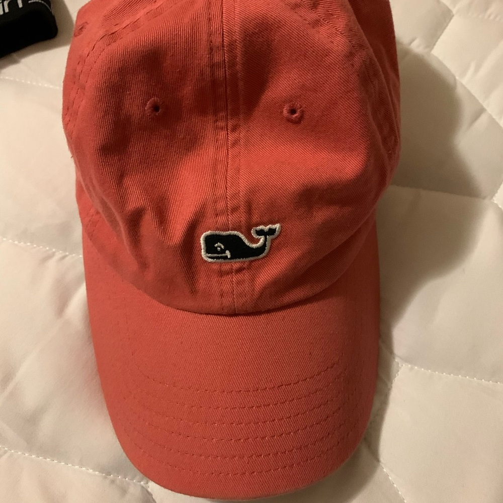 Coral Vineyeard Vines hat